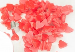 Miniature gummy candies