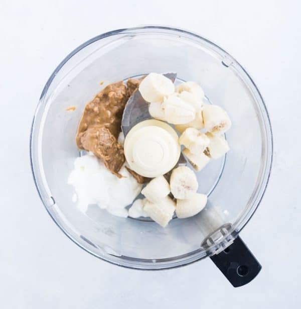 Peanut Butter Banana Ice Cream for Dogs - The Itsy-Bitsy Kitchen - Benefits Of Banana Ice Cream For Dogs Thyroid Health