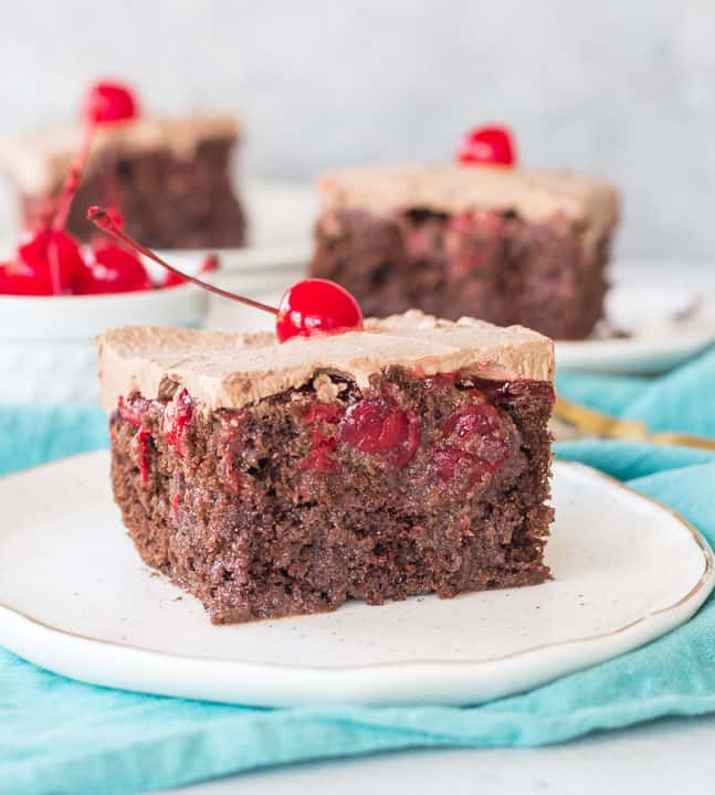 Easy Chocolate Cherry Cake The ItsyBitsy Kitchen