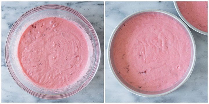 how to make strawberry cake steps 5 and 6