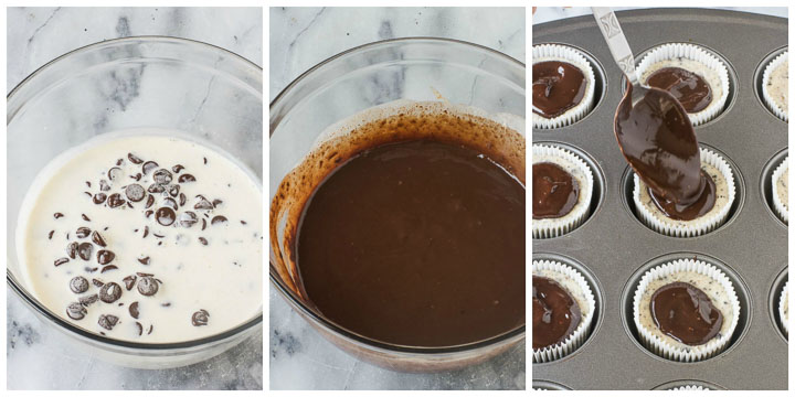 how to finish mini oreo cheesecakes