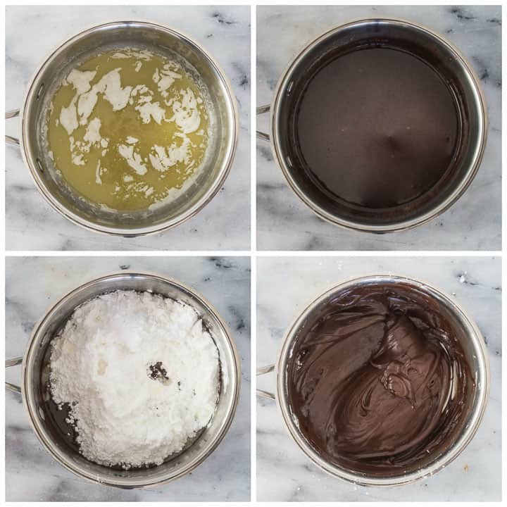 how to make easy chocolate frosting step by step