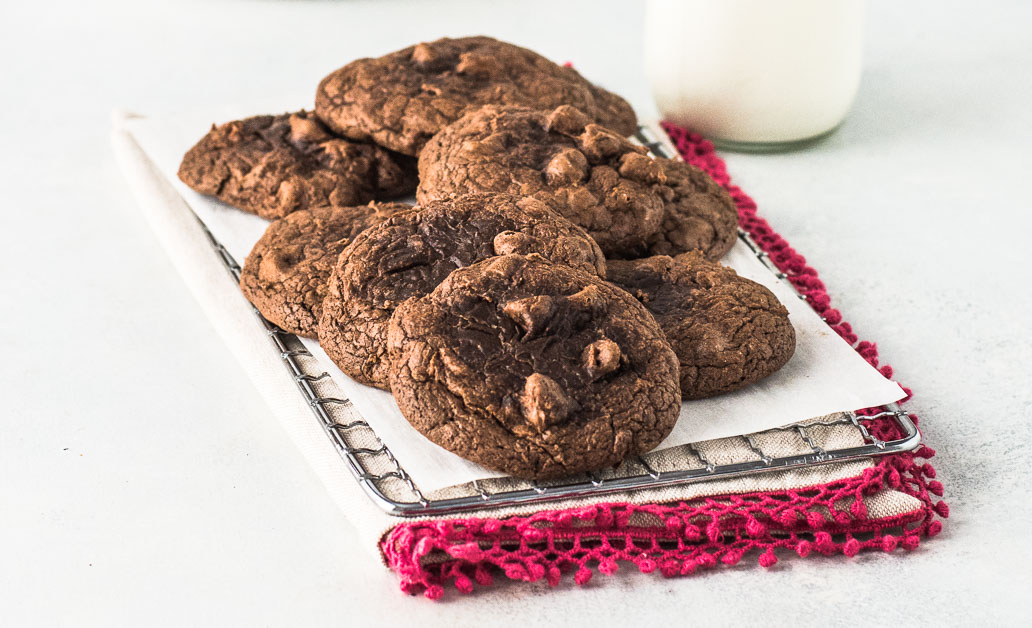 Brownie Mix Cookies - The Itsy-Bitsy Kitchen