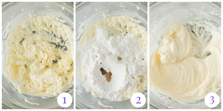 how to make cream cheese glaze step by step