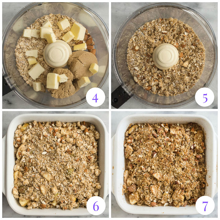 how to make topping for fruit crisp
