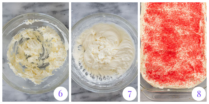 cream cheese frosting step by step