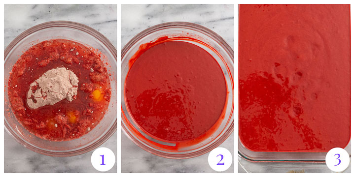 how to make red velvet cake batter