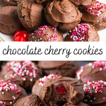 pinterest image for cookies with text overlay