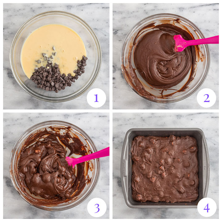 how to make marshmallow fudge step by step