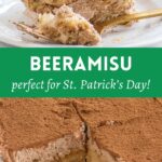 pinterest image for beeramisu with text overlay